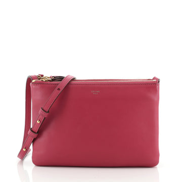 Celine Trio Crossbody Bag Leather Small