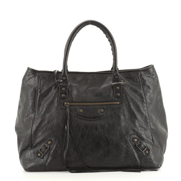 Balenciaga Sunday Tote Classic Studs Leather Large