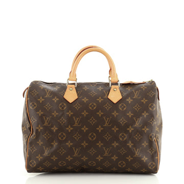 Louis Vuitton Speedy Handbag Monogram Canvas 35