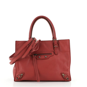 Balenciaga Papier A4 Classic Studs Bag Leather Mini