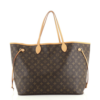 Louis Vuitton Neverfull Tote Monogram Canvas GM