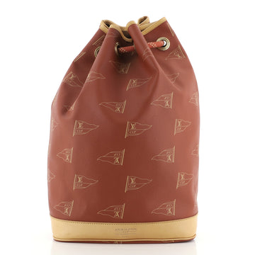 Louis Vuitton Cup Saint Tropez Drawstring Bag Coated Canvas