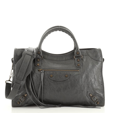 Balenciaga City Classic Studs Bag Leather Medium