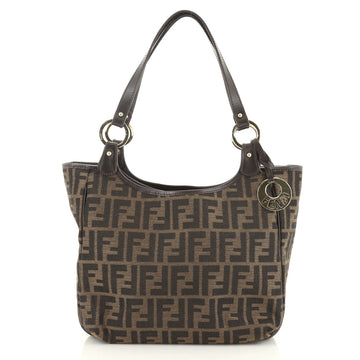 Fendi Chef Tote Zucca Canvas Small