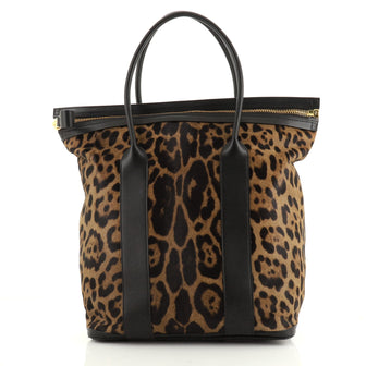Tom Ford North Buckley Tote Printed Pony Hair Large