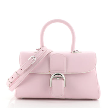 Delvaux East West Brillant Top Handle Bag Leather Mini