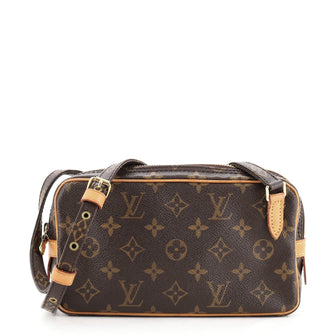 Louis Vuitton Pochette Marly Bandouliere Bag Monogram Canvas