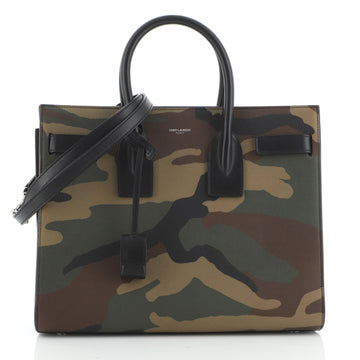 Saint Laurent Sac de Jour NM Bag Printed Leather Small