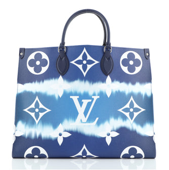 Louis Vuitton OnTheGo Tote Limited Edition Escale Monogram Giant GM