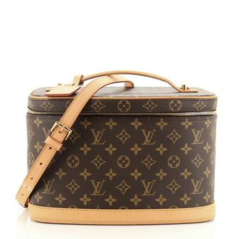 Louis Vuitton Nice Train Case Monogram Canvas