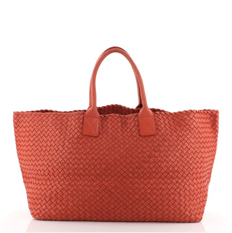 Bottega Veneta Cabat Tote Intrecciato Nappa Large