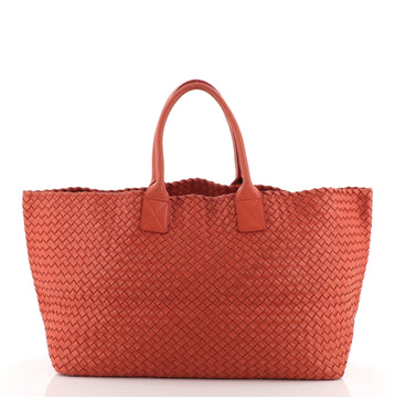 Bottega Veneta Cabat Tote Intrecciato Nappa Large