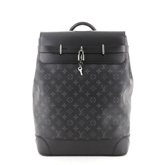 Louis Vuitton Steamer Backpack Monogram Eclipse Canvas