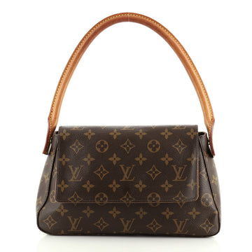 Louis Vuitton Looping Handbag Monogram Canvas Mini