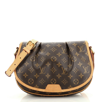 Louis Vuitton Menilmontant Handbag Monogram Canvas PM