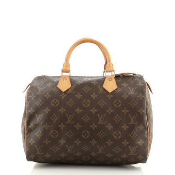 Louis Vuitton Speedy Handbag Monogram Canvas 30