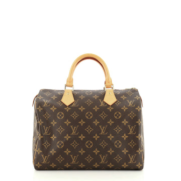 Louis Vuitton Speedy Handbag Monogram Canvas 30