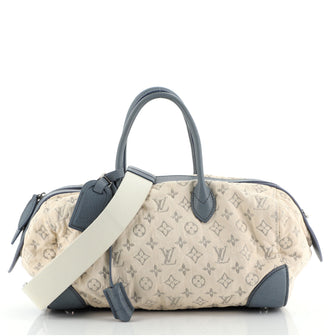 Louis Vuitton Round Speedy Bag Monogram Denim