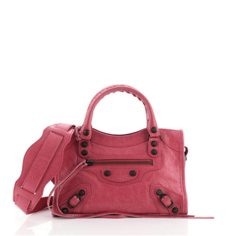 Balenciaga City Classic Studs Bag Leather Mini