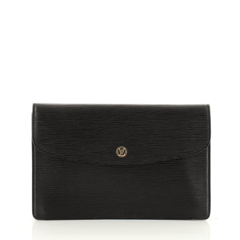 Louis Vuitton Vintage Montaigne Clutch Epi Leather