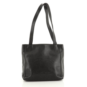 Chanel Vintage Open Tote Caviar Small