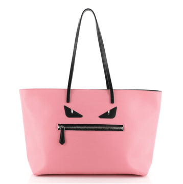 Fendi Monster Roll Tote Leather Medium
