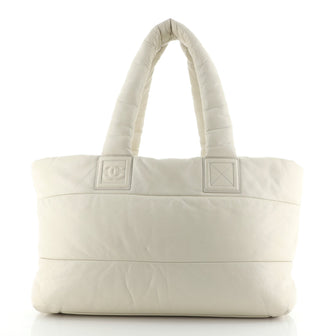 Chanel Coco Cocoon Zipped Tote Lambskin Large