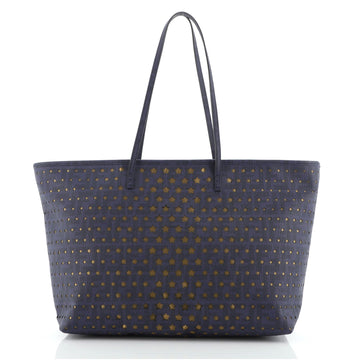 Fendi Roll Tote Star Laser Cut Leather Large