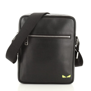 Fendi Monster Front Pocket Messenger Leather