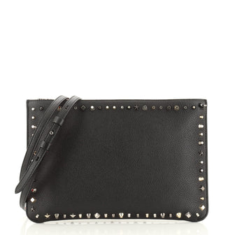 Christian Louboutin Loubiclutch Studded Leather