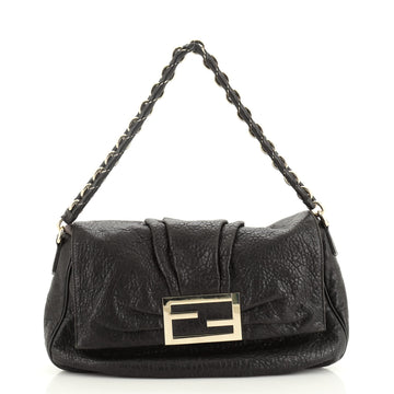 Fendi Mia Flap Bag Leather