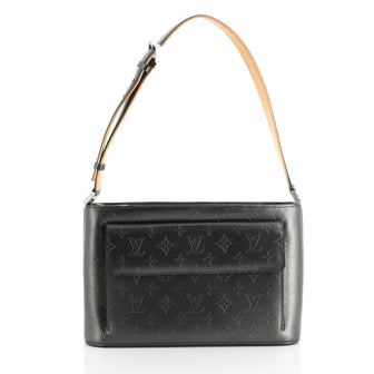 Louis Vuitton Mat Allston Handbag Monogram Vernis