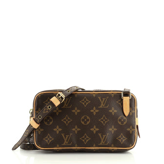 Louis Vuitton Pochette Marly Bandouliere Bag Monogram Canvas