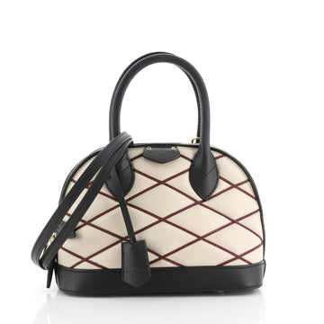 Louis Vuitton Alma Handbag Malletage Leather BB