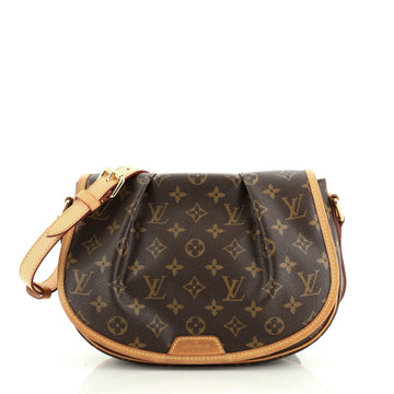 Louis Vuitton Menilmontant Handbag Monogram Canvas PM