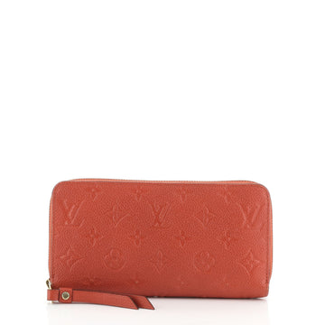 Louis Vuitton Zippy Wallet Monogram Empreinte Leather