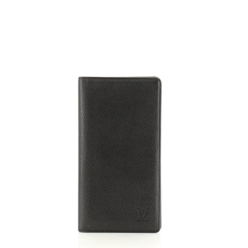 Louis Vuitton Brazza Wallet Taiga Leather