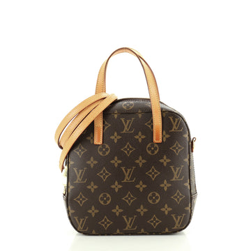 Louis Vuitton Spontini Handbag Monogram Canvas