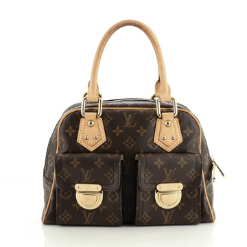 Louis Vuitton Manhattan Handbag Monogram Canvas PM