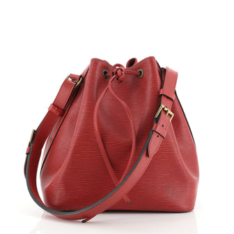 Louis Vuitton Petit Noe Handbag Epi Leather
