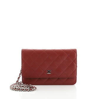 Chanel Wallet on Chain Quilted Lambskin