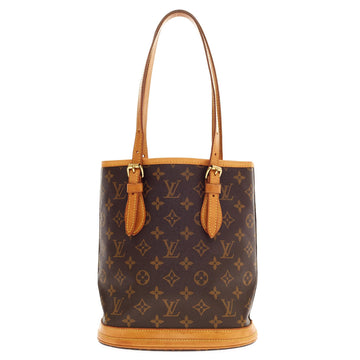 Louis Vuitton Bucket Bag Canvas Petit