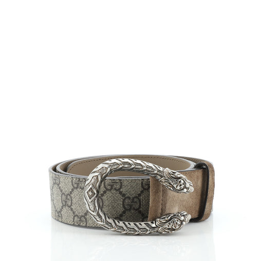 Gucci Dionysus Belt GG Coated Canvas Wide 85 58202 display picture 2