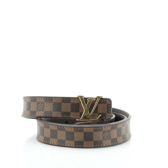 Louis Vuitton Initiales Belt Damier Thin