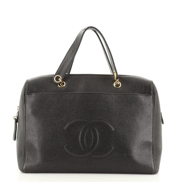 Chanel Vintage Timeless Zip Tote Caviar Medium
