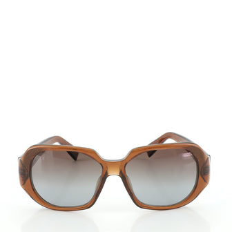 Louis Vuitton Obsession Rectangular Sunglasses Glitter Acetate GM