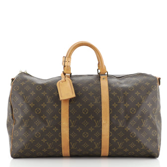 Louis Vuitton Keepall Bag Monogram Canvas 50
