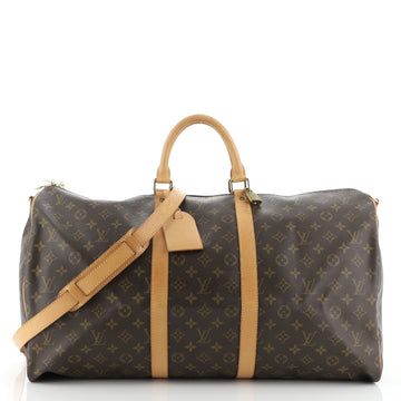 Louis Vuitton Keepall Bandouliere Bag Monogram Canvas 55