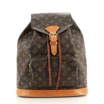 Louis Vuitton Montsouris Backpack Monogram Canvas GM