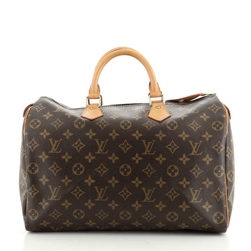 Louis Vuitton Speedy Handbag Monogram Canvas 35